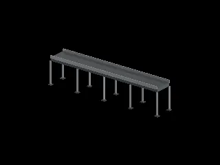 Straight Conveyor simulation asset